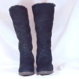 Target Fur Topped Knee High Boots